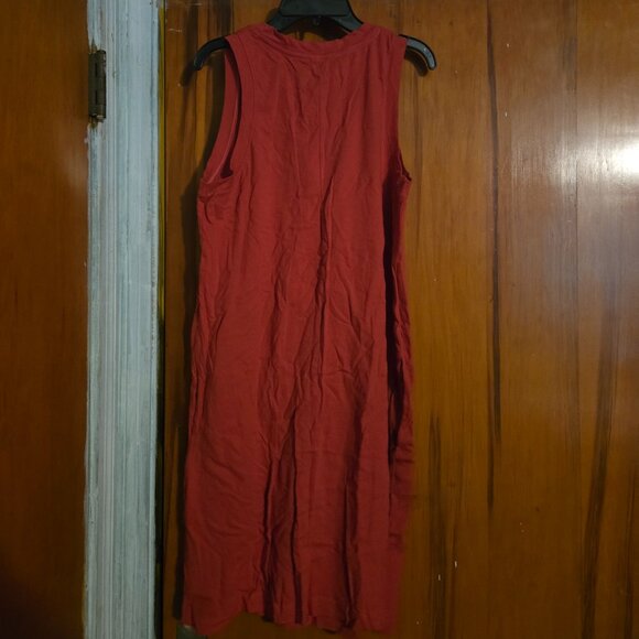 Old Navy Sleeveless Shift Dress – Women's Medium – Red - Picture 2 of 3